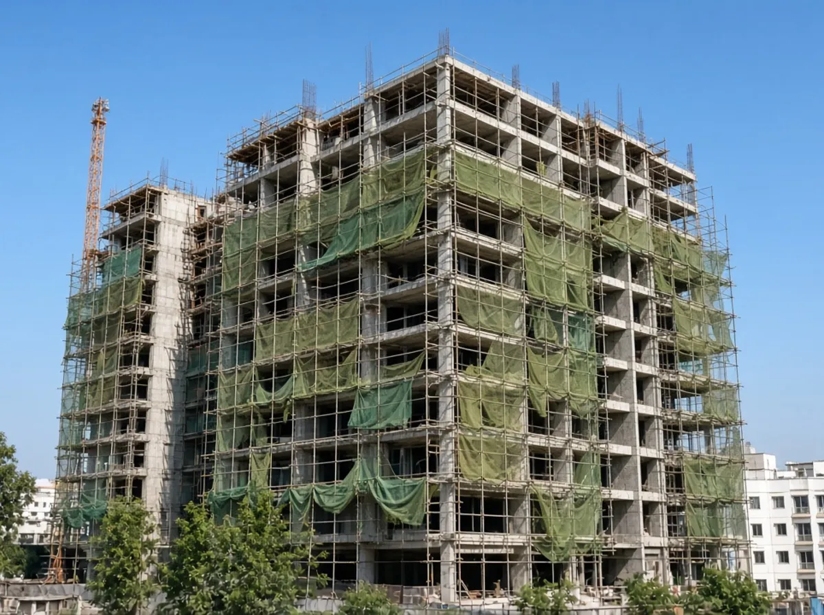 Professional installation of Building Safety Nets by SkyShield Safety Solutions