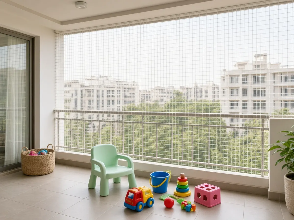 Children Safety Nets installation