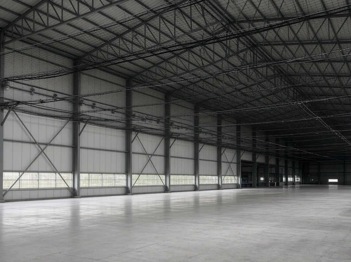 Professional installation of Industrial Safety Nets by SkyShield Safety Solutions