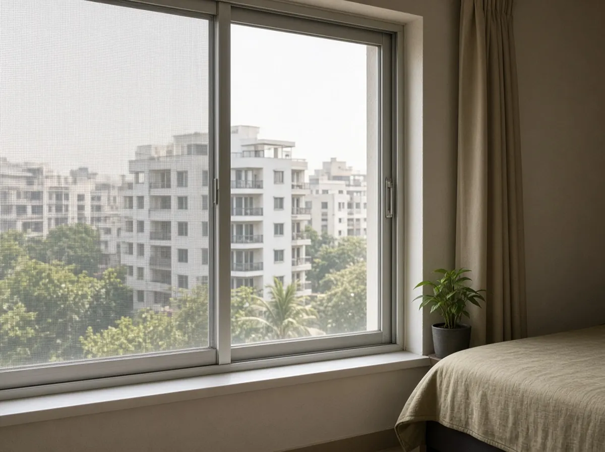 Professional installation of Mosquito Nets & Screens by SkyShield Safety Solutions